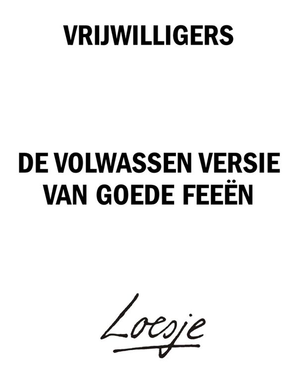 vrijwilliger feeen
